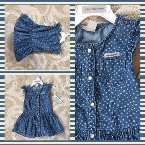 Calvin Klein denim dress